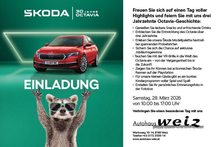 30 Jahre Skoda Octavia