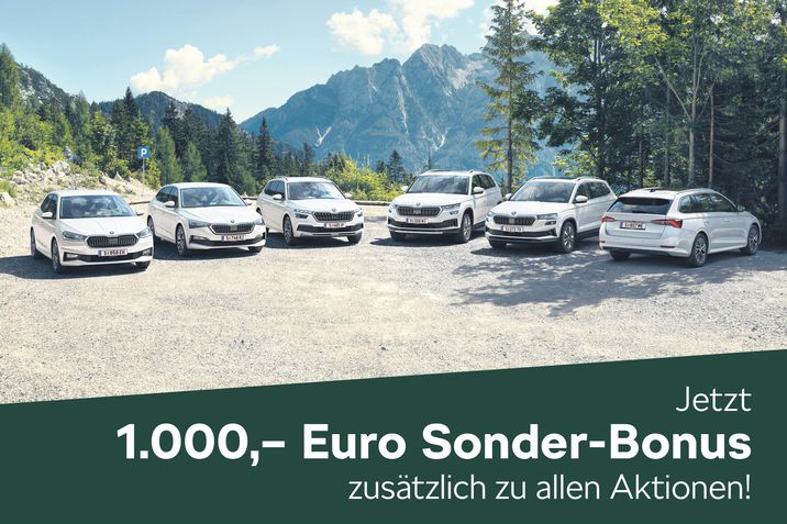 Sonder-Bonus bei Autohaus Weiz im Herbst